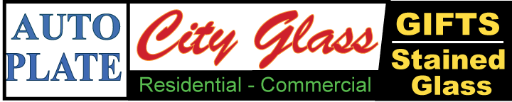 City Glass - Residential - Commercial - Auto Plate - Gifts - Stained Glass